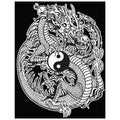 Drache Yin-Yang