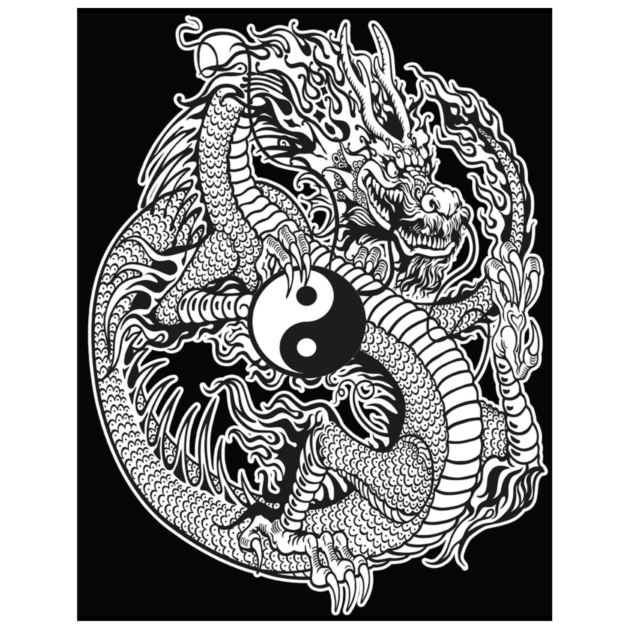 Drache Yin-Yang