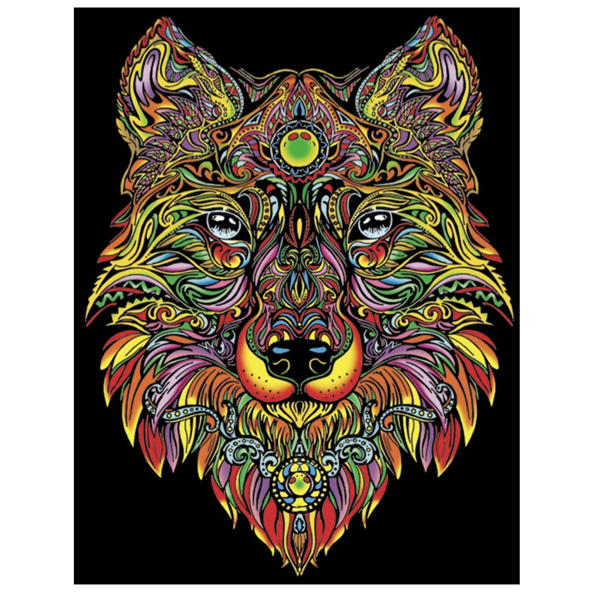 Wolf 50x70 cm